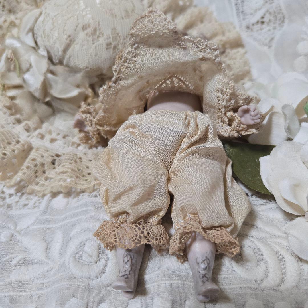 アンティークミニョネット　アンティークビスクドール