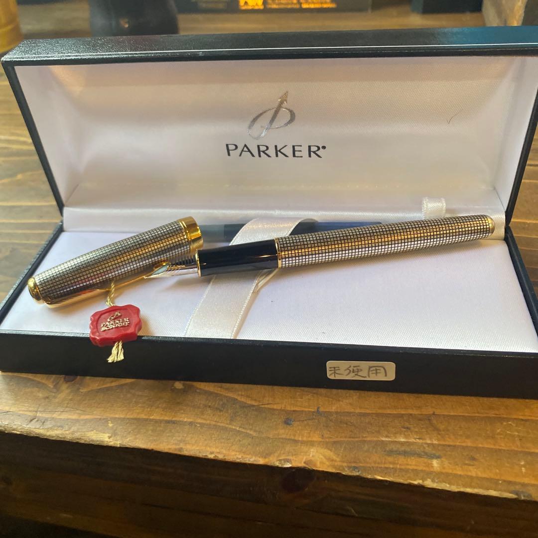 Parker 万年筆 シルバー・ゴールド