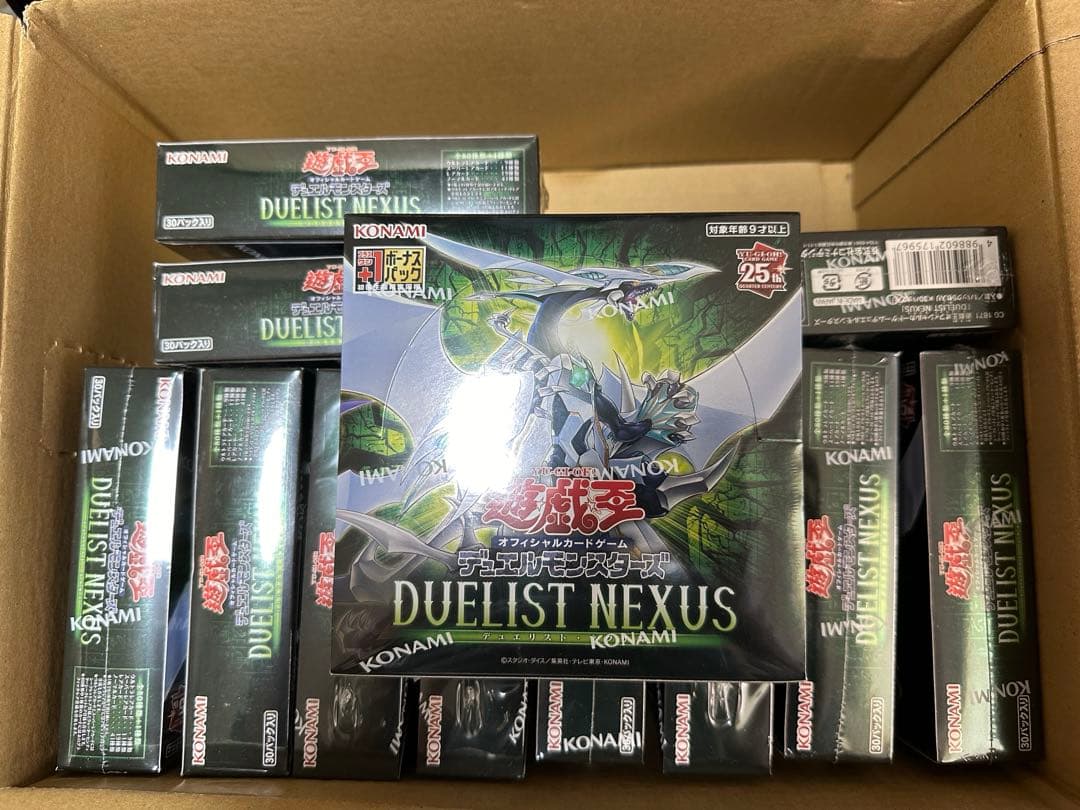 遊戯王 デュエリスト ネクサス 初回限定 シュリンク付き未開封 12BOX