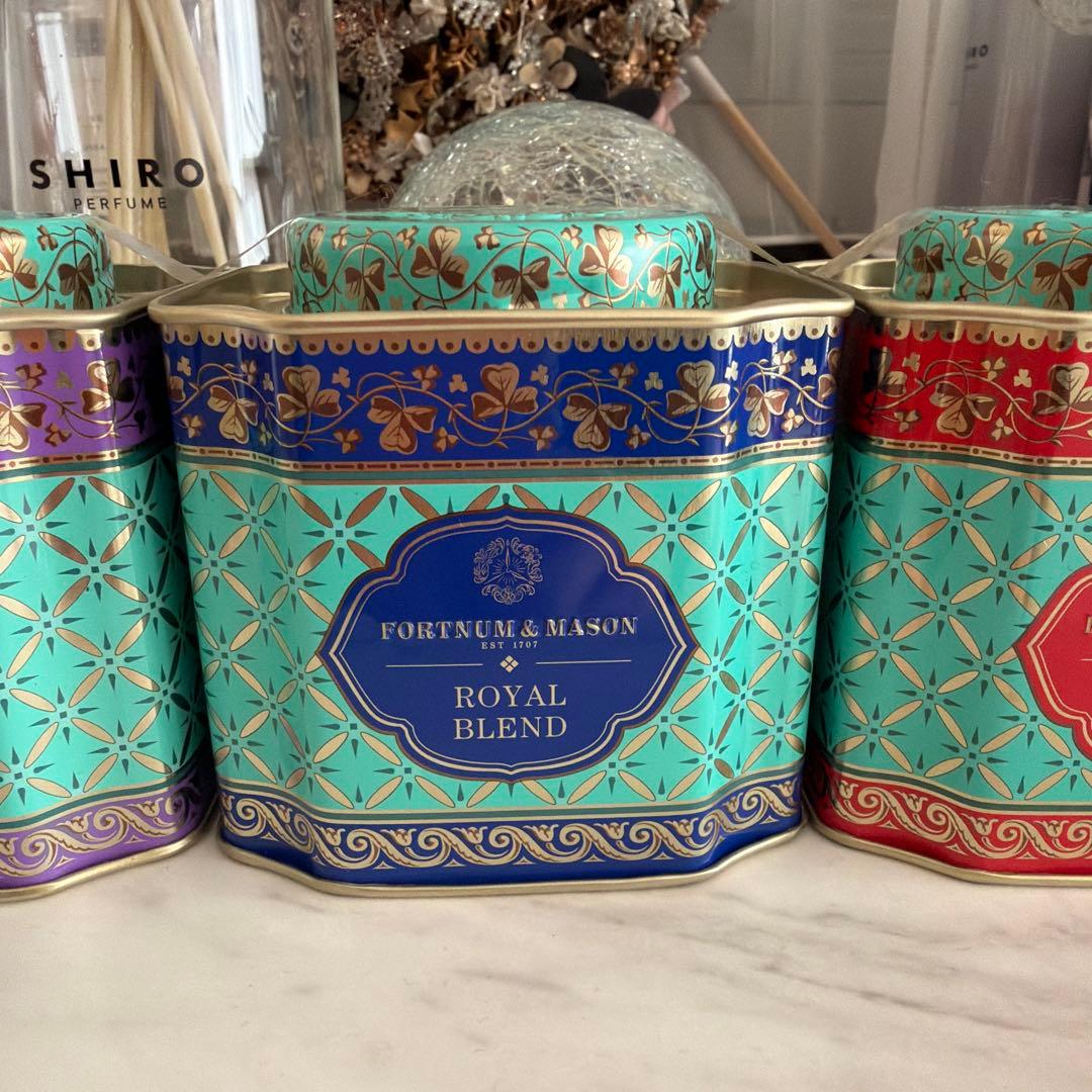 FORTNUM & MASON 日本未発売　3缶セット　年末年始購入