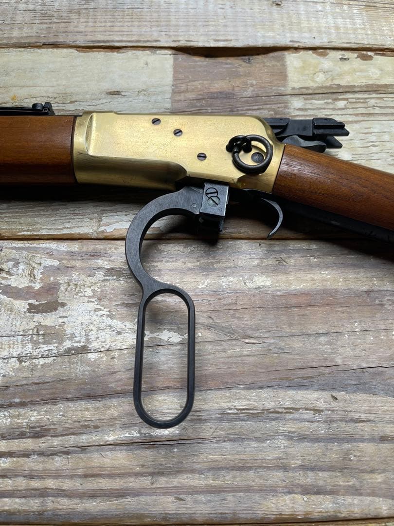 u*8様 マルシン製 ウィンチェスター M1892 リアルウッド 真鍮レシーバー