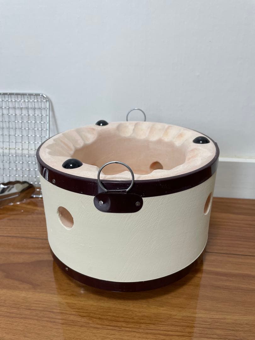 即発送 最高級 奥能登 純珪藻土切り出し七輪 豪華フルセット 炭火調理火鉢囲炉裏