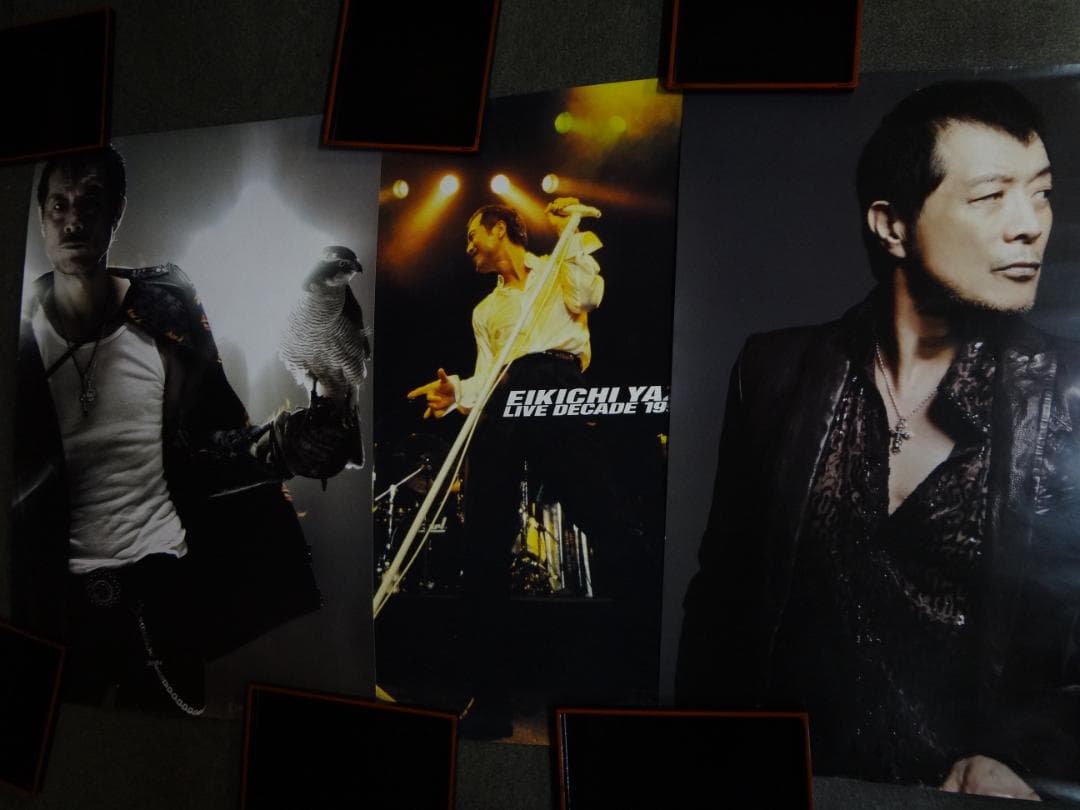 矢沢永吉ポスター50本セット　ダブりなし　　入手困難非売品ポスターセット