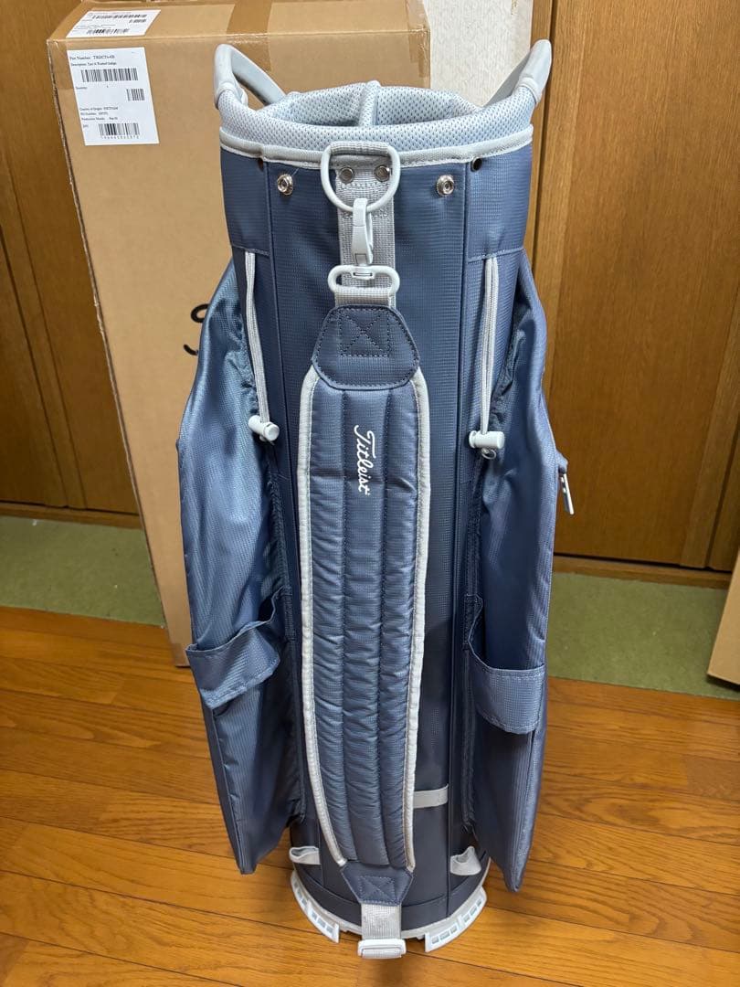 タイトリスト　カート14 キャディバック　ウォッシュドインディゴ　10型　軽量