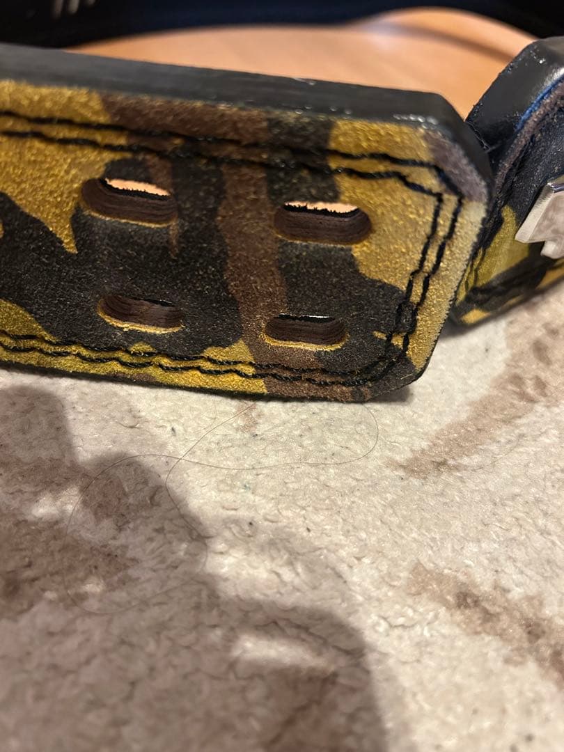 【美品】ジュラシック木澤　レバーアクションベルトMサイズ