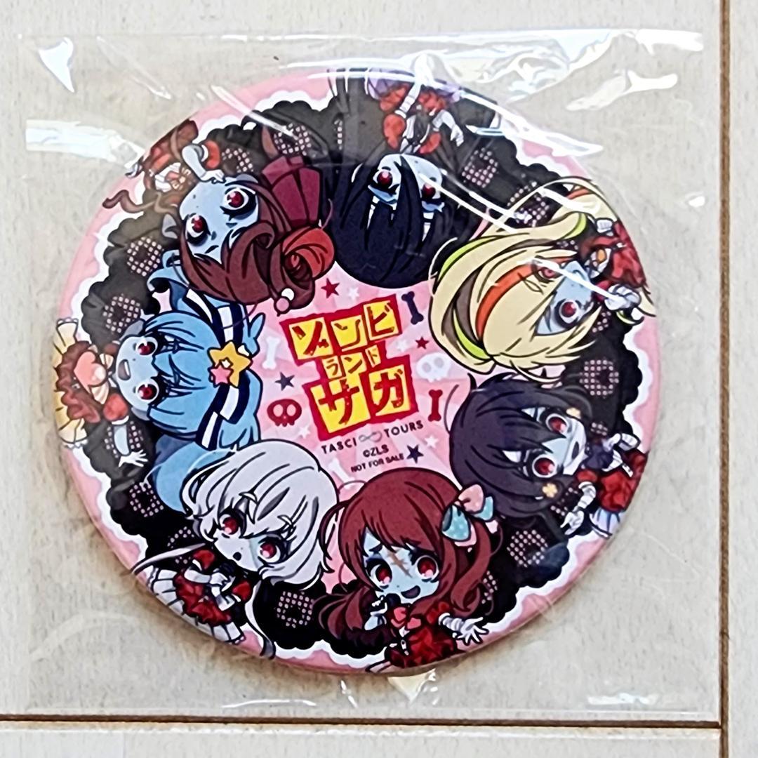 ゾンビランドサガ 聖地巡礼バスツアー コースター・缶バッジ・フラッグ◆参加者限定