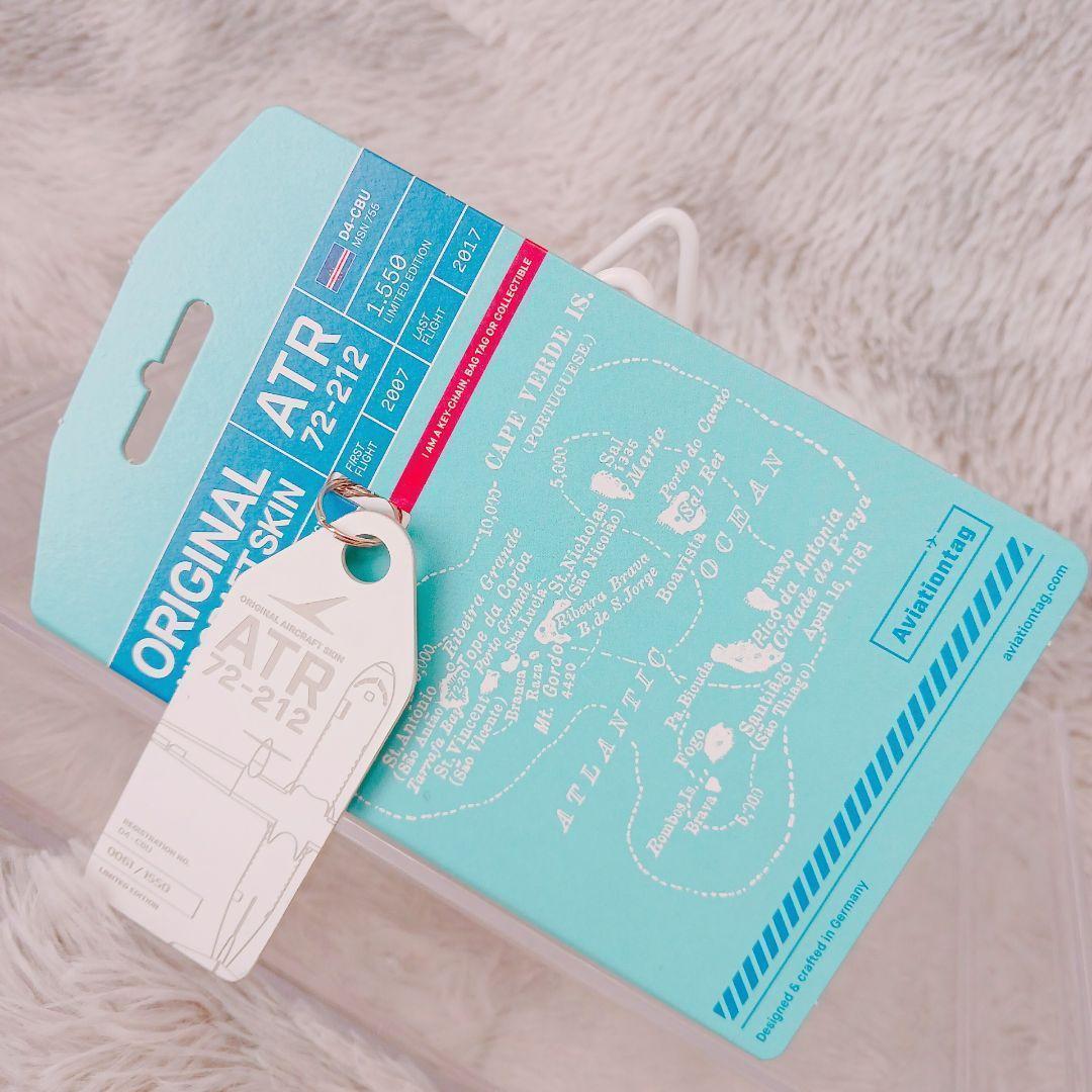 ☆航空タグ☆D4-CBU ATR72 記念ポストカードセット希少限定コレクション