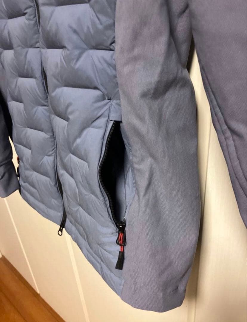 BRIEFING ハイブリッドダウンパーカー XL グレー