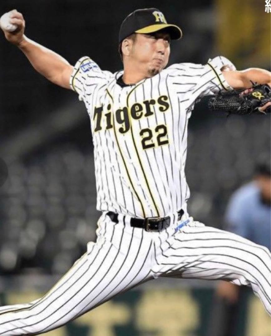 阪神タイガース #22 藤川球児監督　直筆サイン　公式キャップ