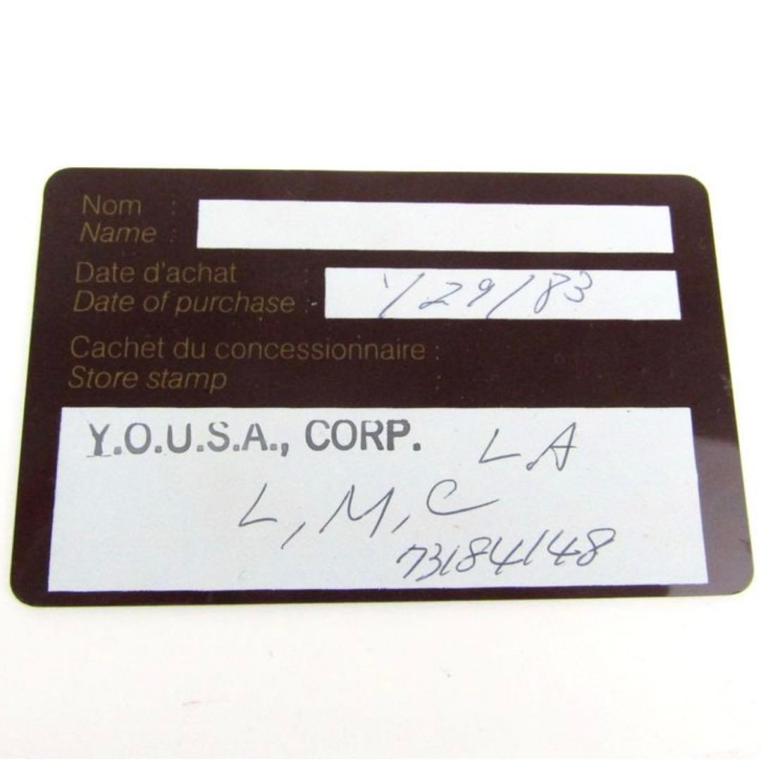 カルティエ マストライン パスポートケース 正規品 希少 レザー ワインレッド