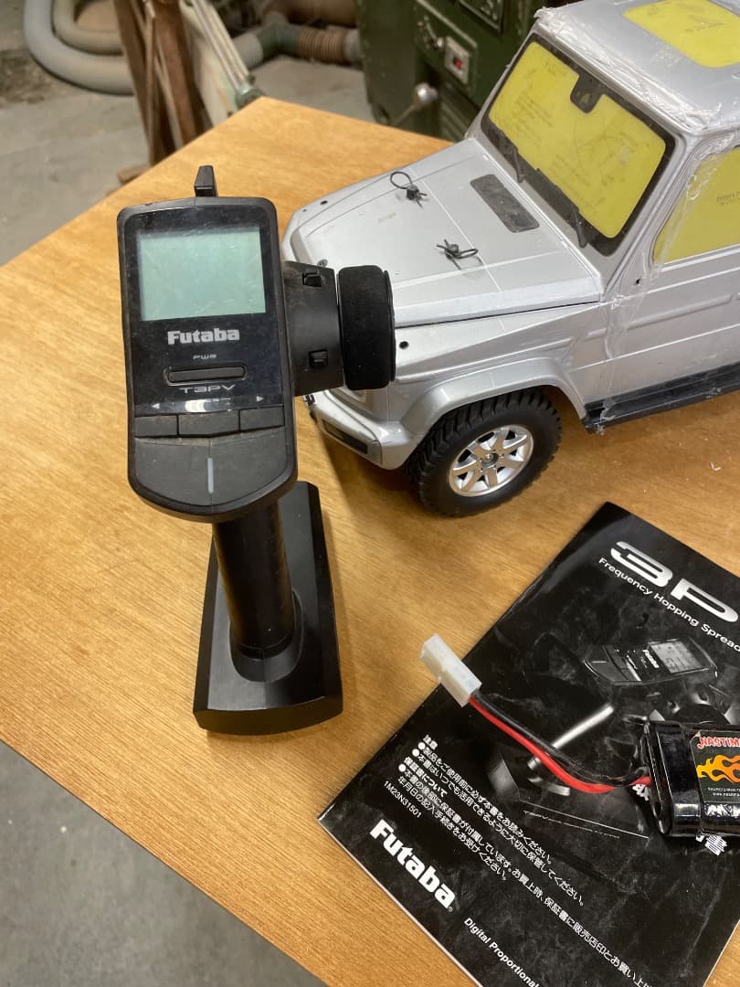 TAMIYA CC-02 シャーシ　フタバ　プロポ・バッテリー付き