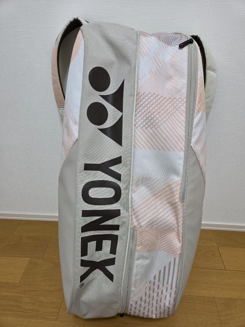YONEX ラケットバッグ BAG2402R 大容量 白 ピンク