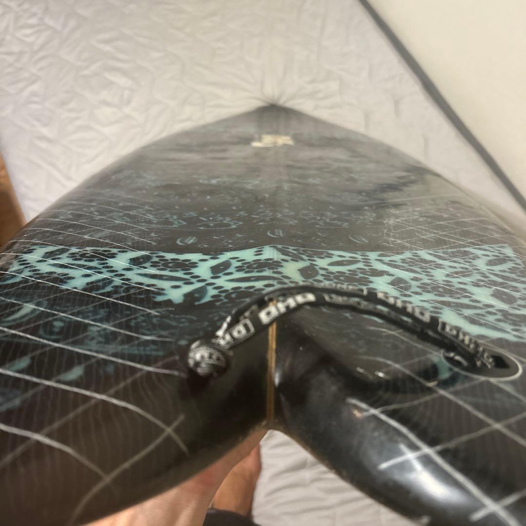 DHD ショートボード ブラック/ホワイト