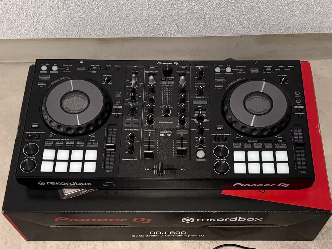 箱付 美品 Pioneer DJ DDJ-800 コントローラー
