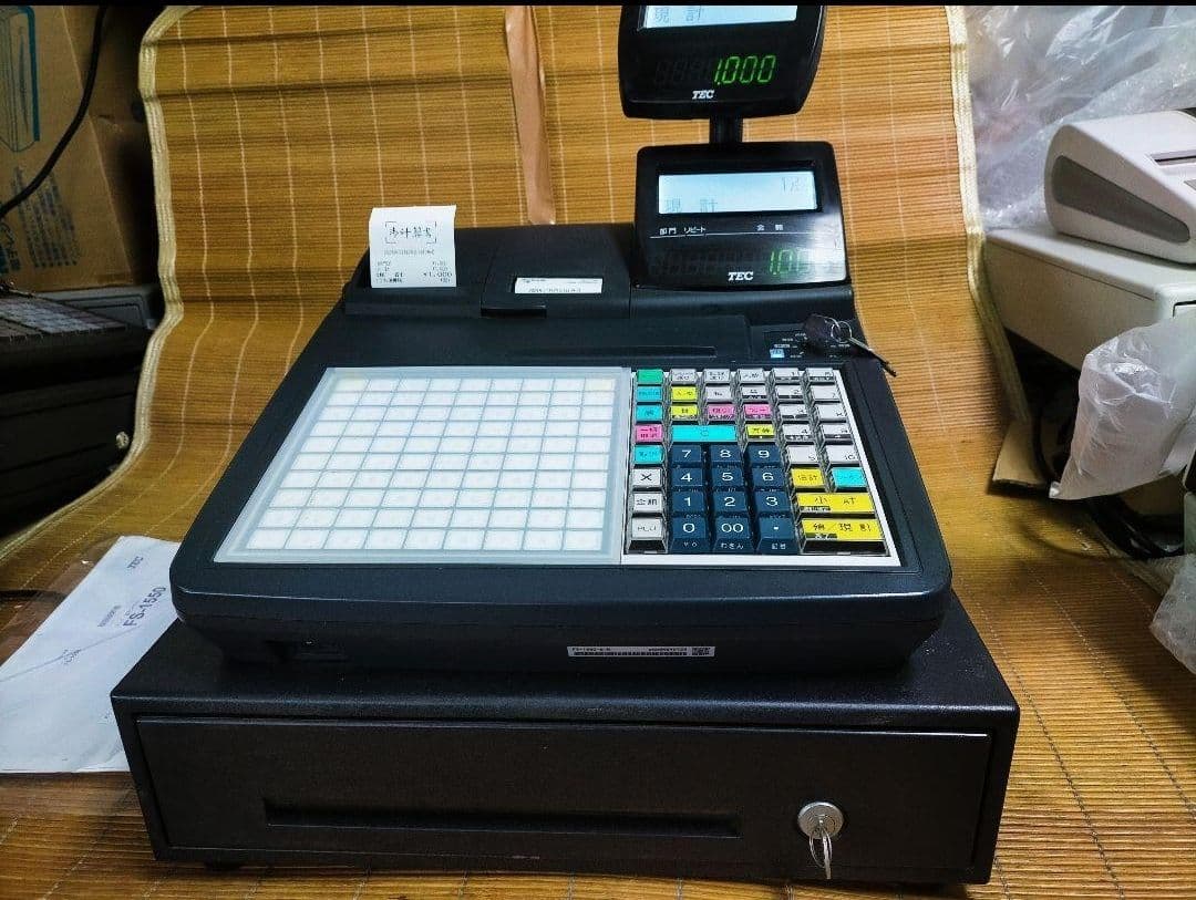 テックレジスター　FS-1550　高性能　送料無料　上位機種　658999