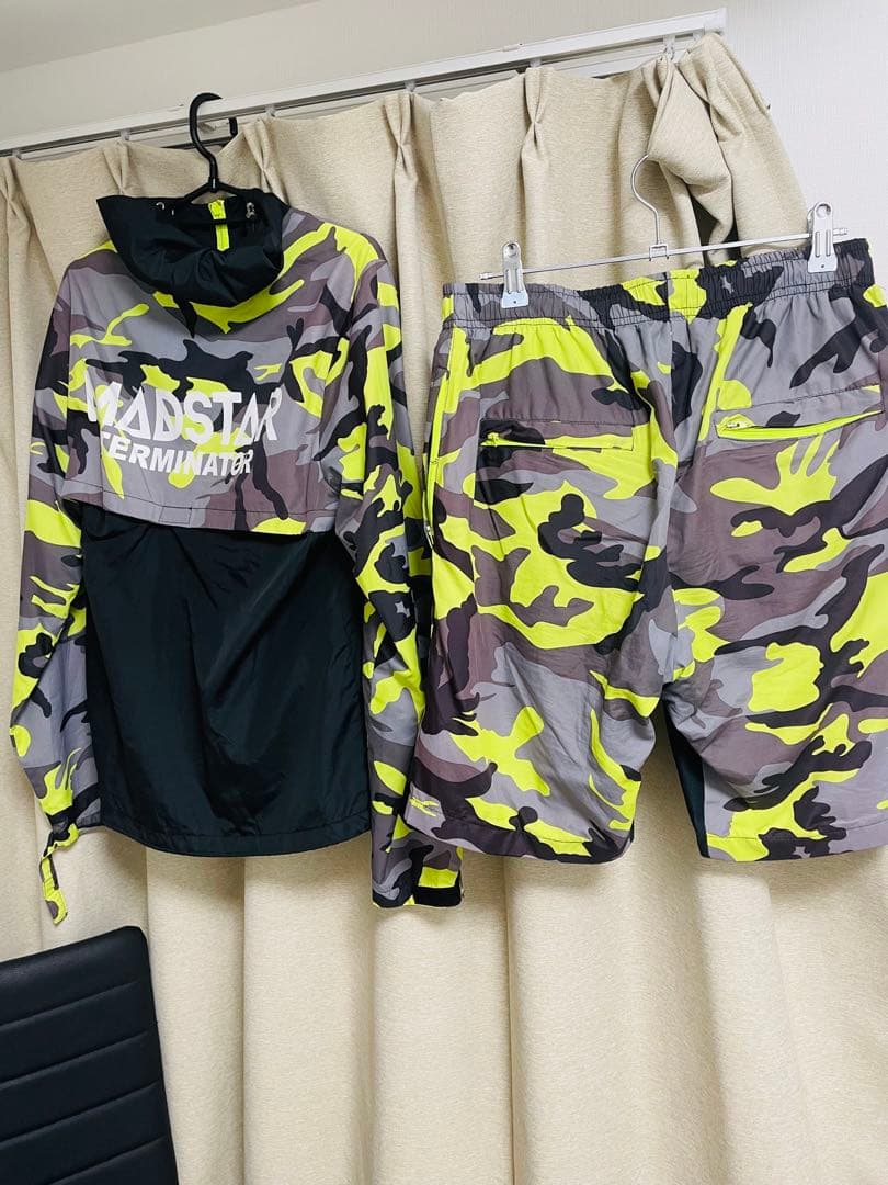 MADSTAR カモフラージュ ジャージ上下セット　100着限定　希少品
