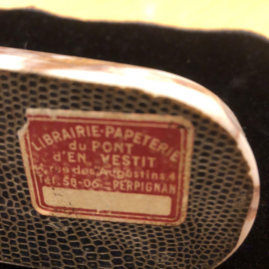 アンティーク　プードルの日めくりカレンダー