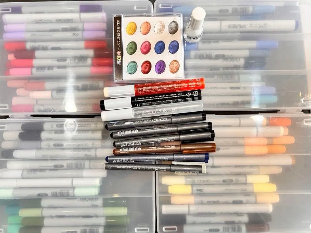 コピックセット　89本+α