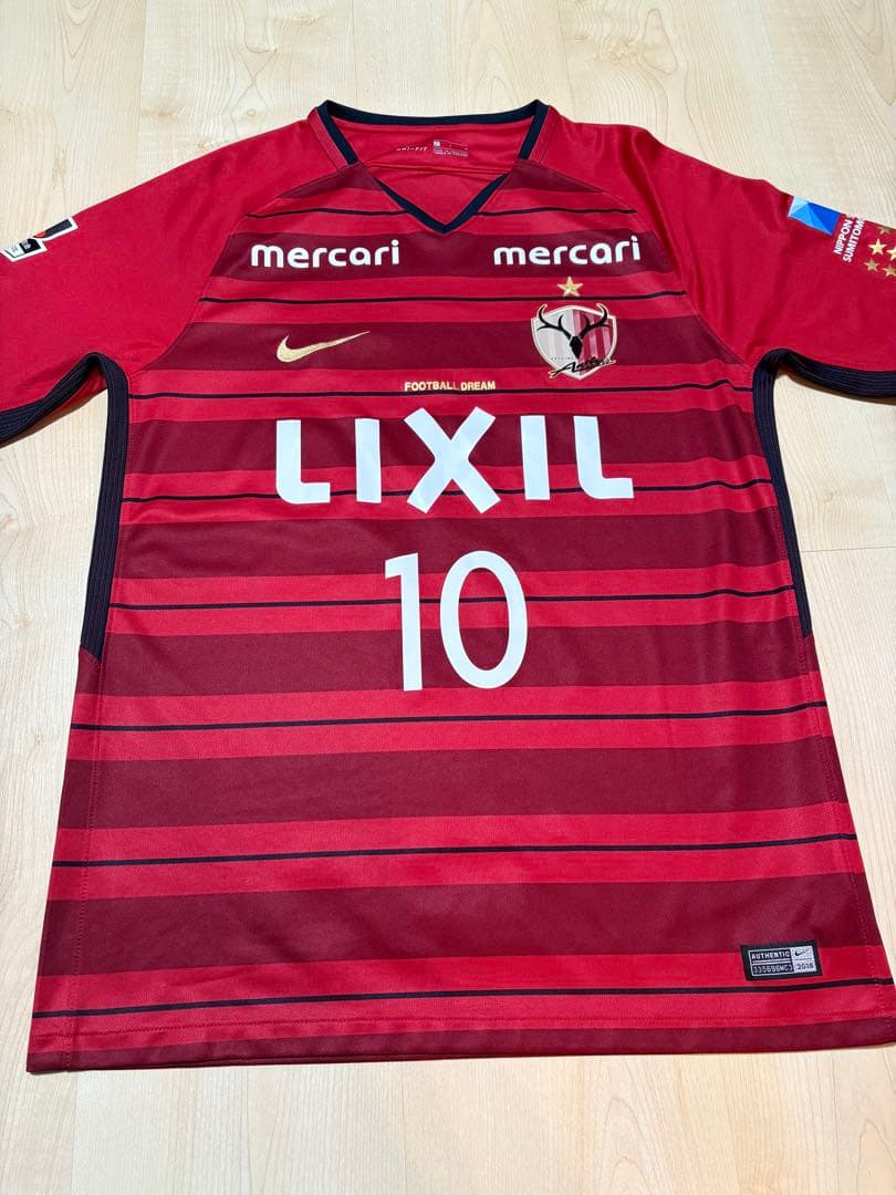 No.10 金崎夢生　鹿島アントラーズ 2018シーズン　Lサイズ