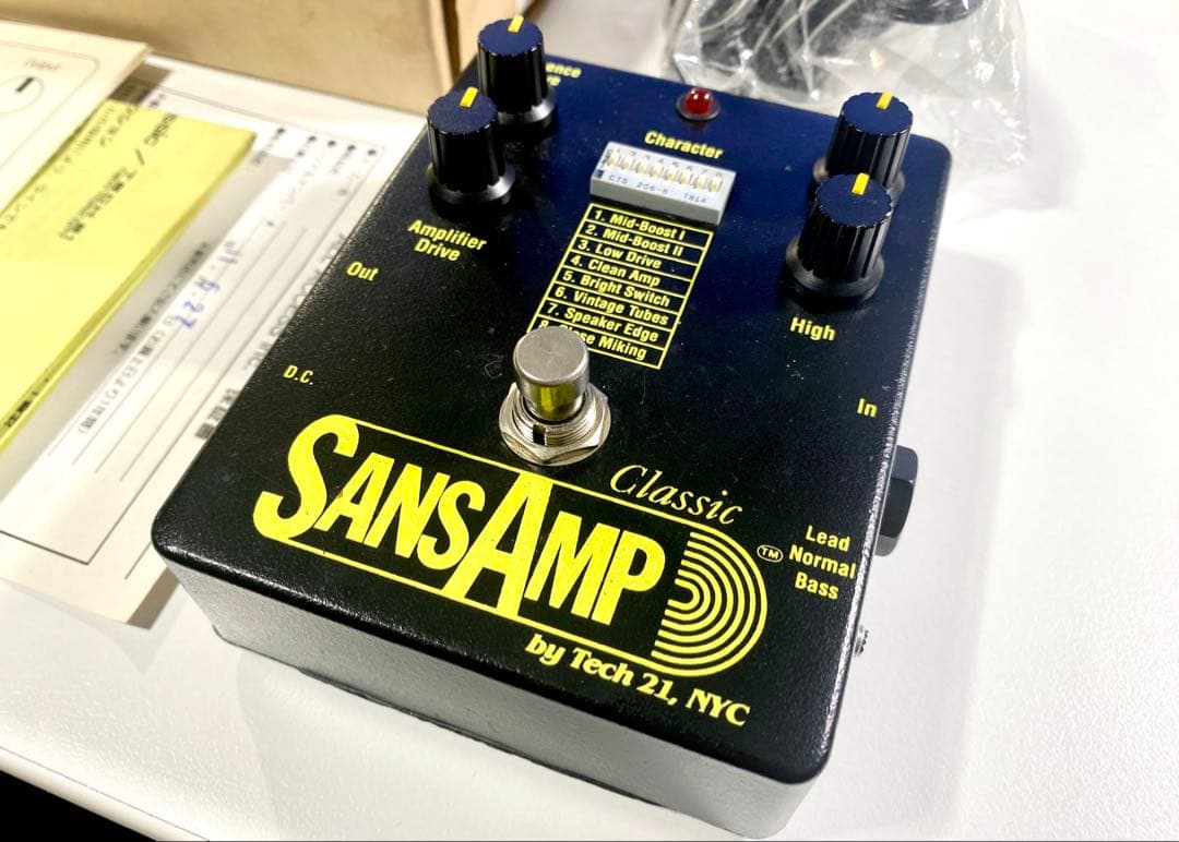【元箱付き】SansAmp Classic ギターエフェクター