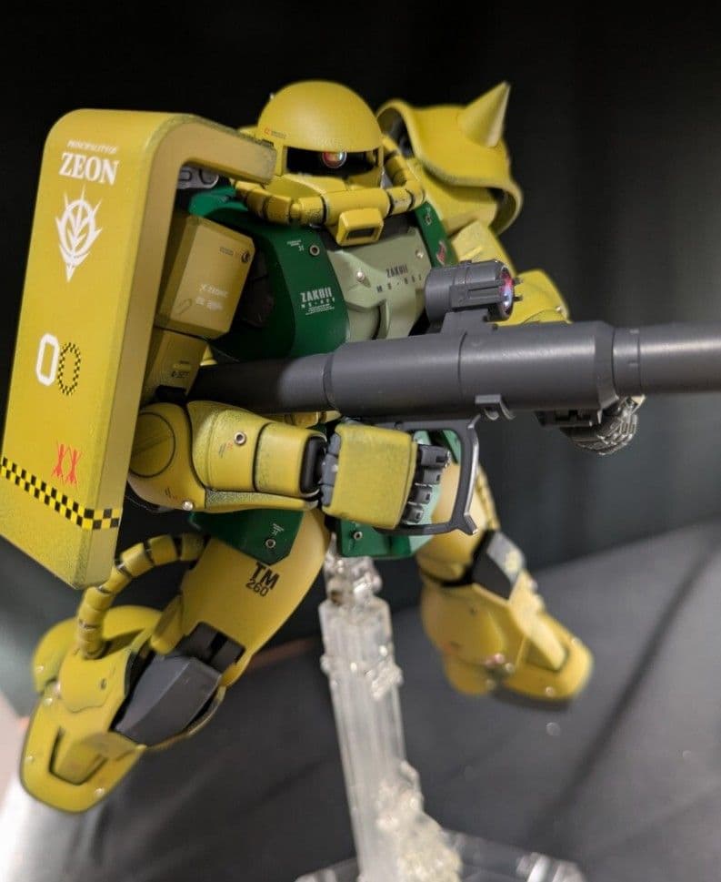 MG1/100 MS-06Sブレニフ・オグス専用 ZAKUii 改修塗装済完成品