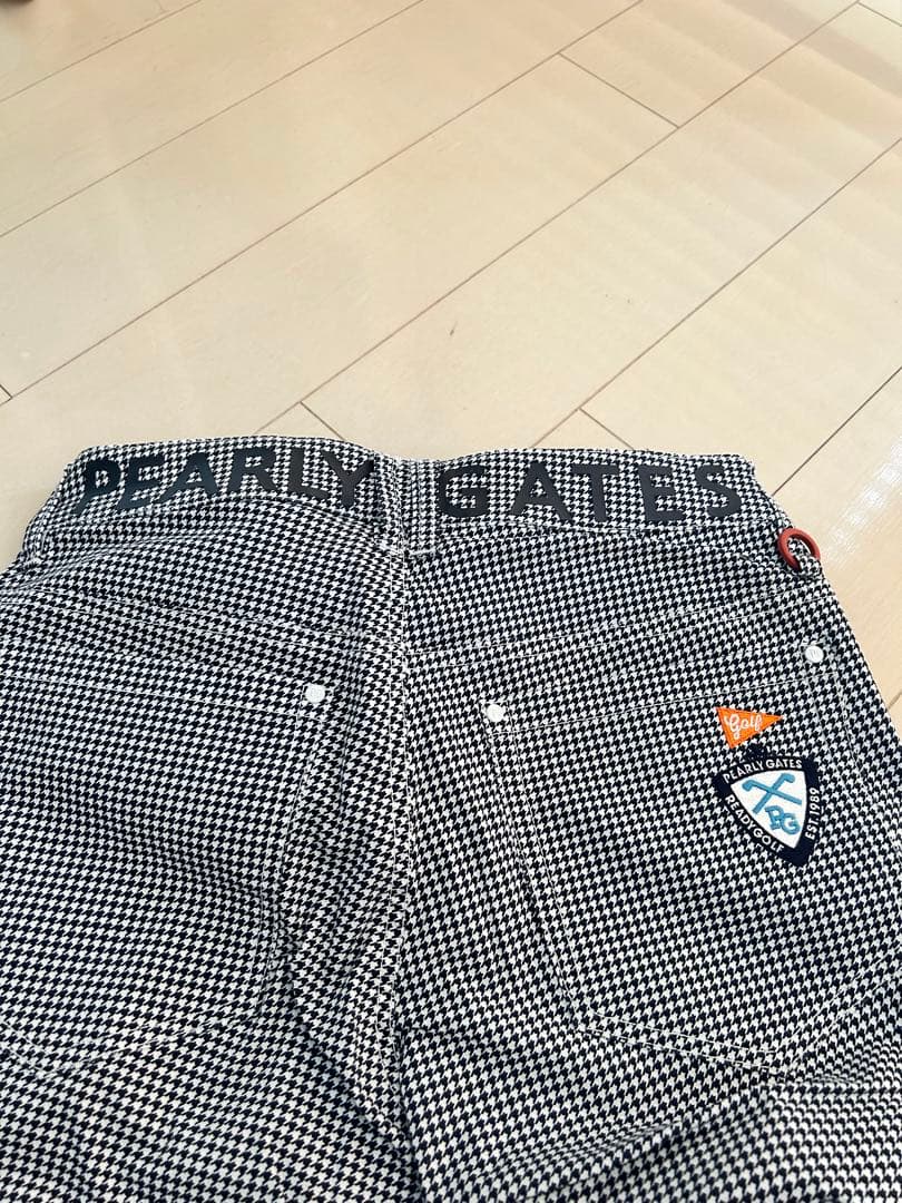 PEARLY GATES チェック柄パンツ00 未使用