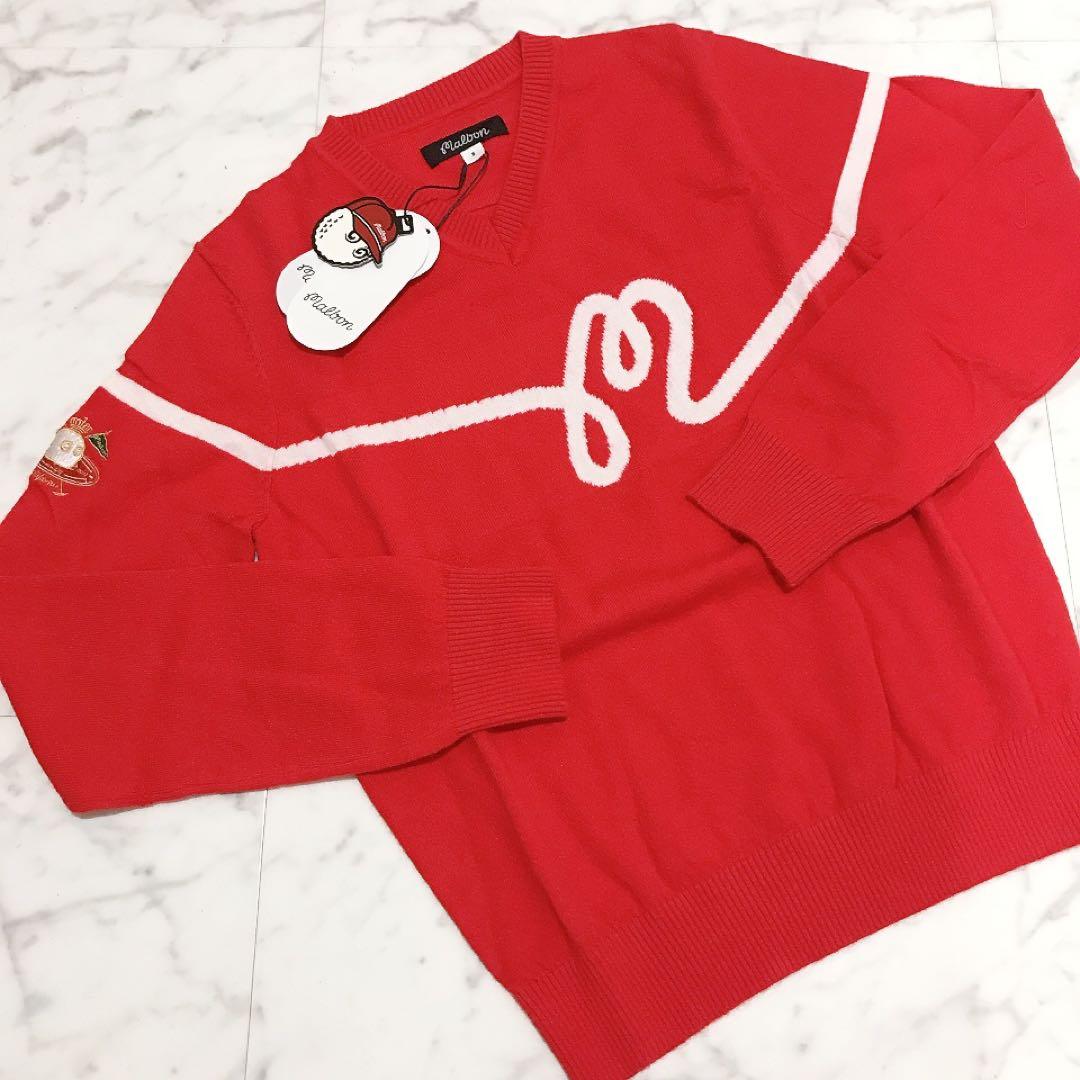 新品未使用 ゴルフ malbon マルボン レディース セーター 長袖 Sサイズ