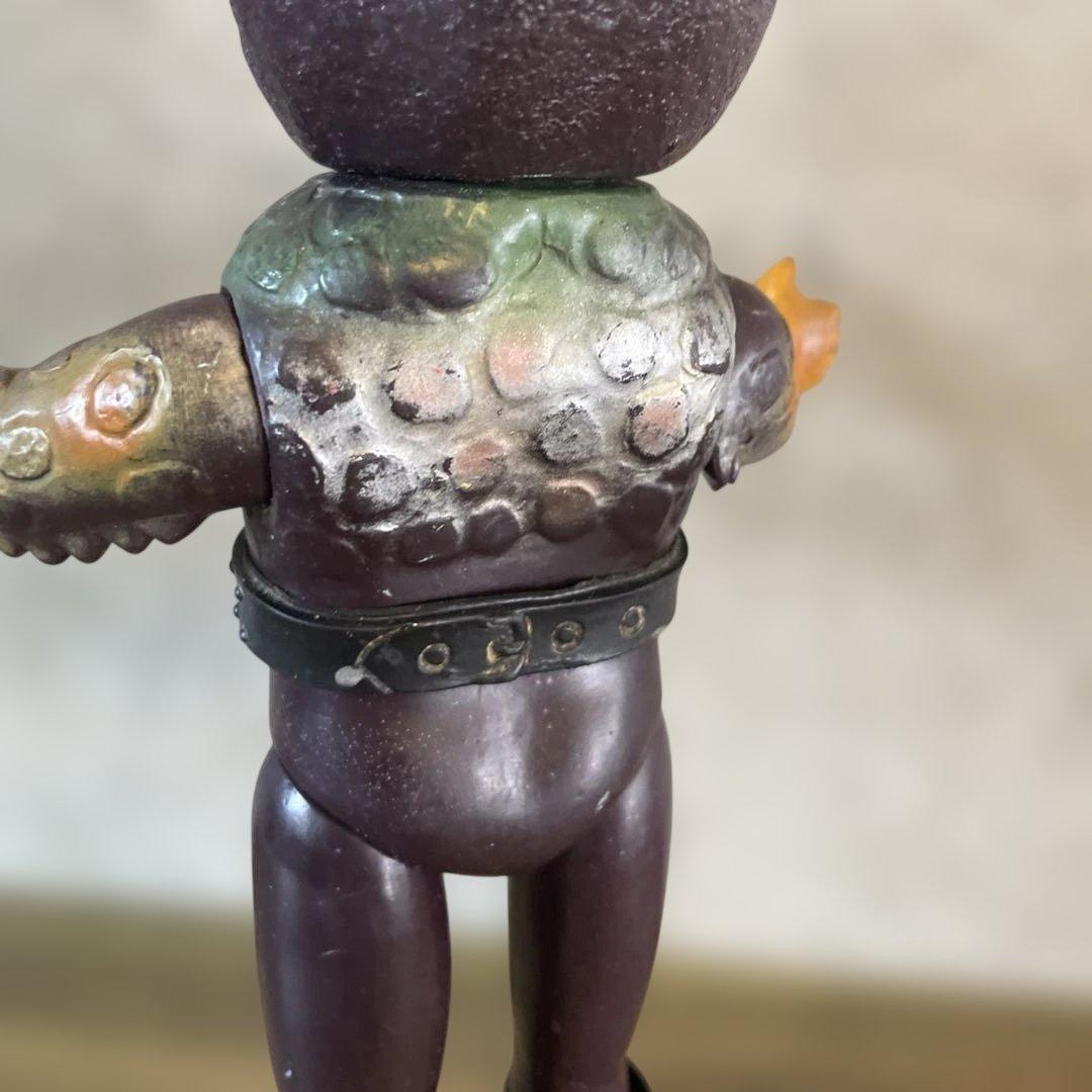 当時物　仮面ライダー怪人　アリキメデス　ソフビ