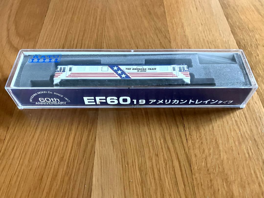 カトー Nゲージ EF60 アメリカントレインタイプ (宮沢模型60周年記念)