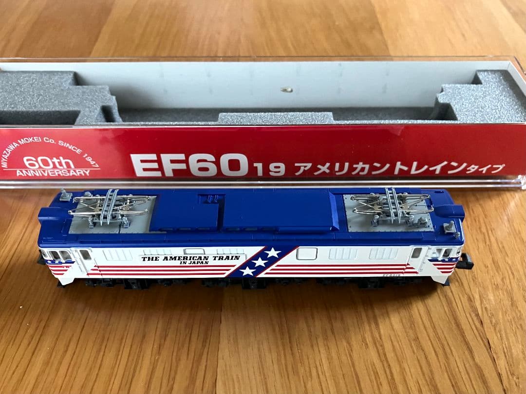 カトー Nゲージ EF60 アメリカントレインタイプ (宮沢模型60周年記念)