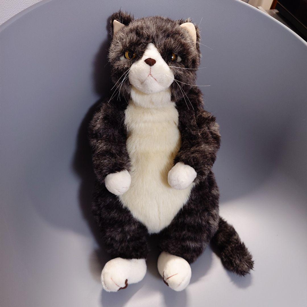 Cuddly 勘太 サバトラ 猫 ぬいぐるみ