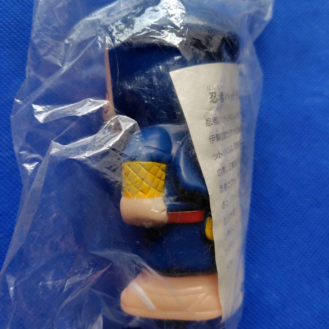 住友銀行貯金箱　忍者ハットリくん　ソフビ　ノベルティグッズ　昭和レトロ