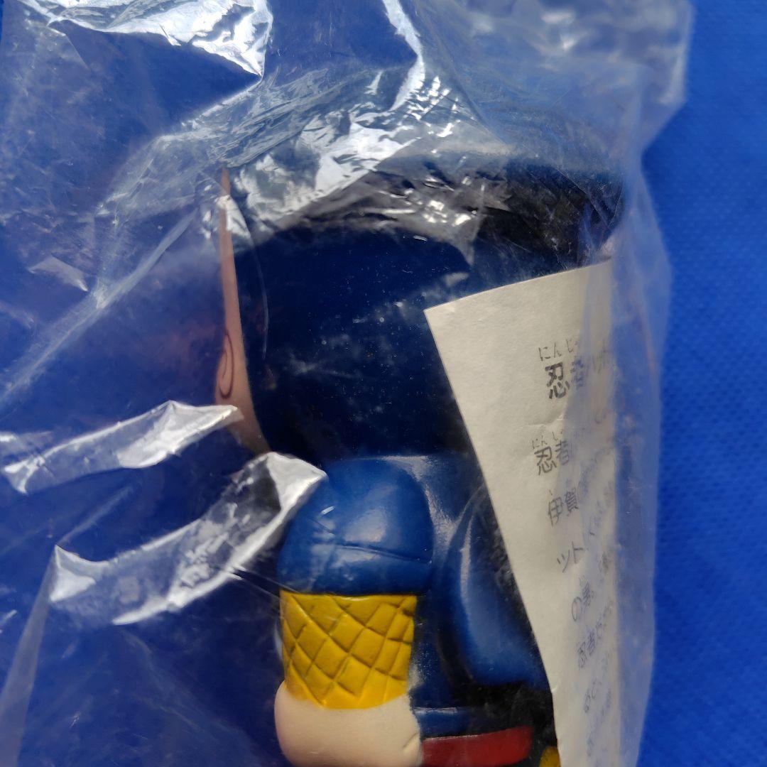 住友銀行貯金箱　忍者ハットリくん　ソフビ　ノベルティグッズ　昭和レトロ