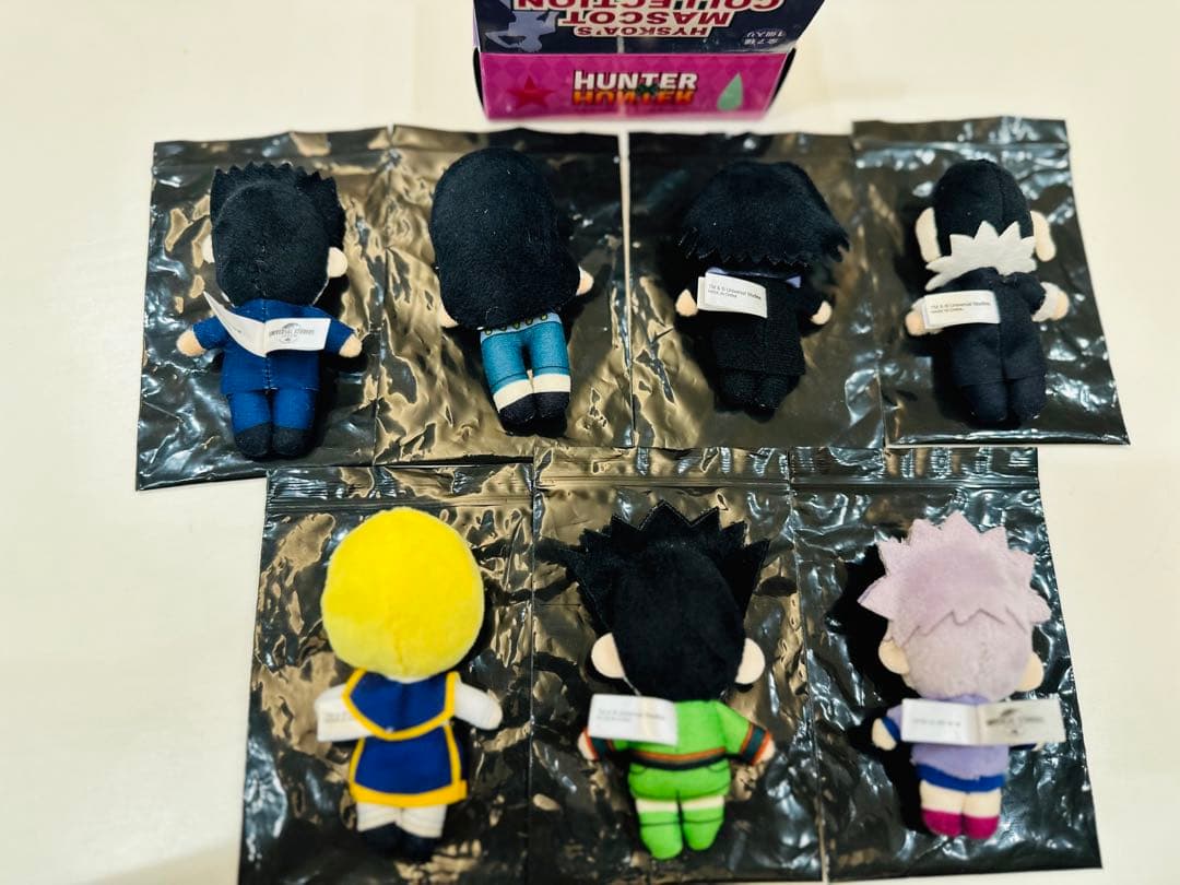 HUNTER×HUNTER マスコットコレクション　ヒソカのおもちゃ箱