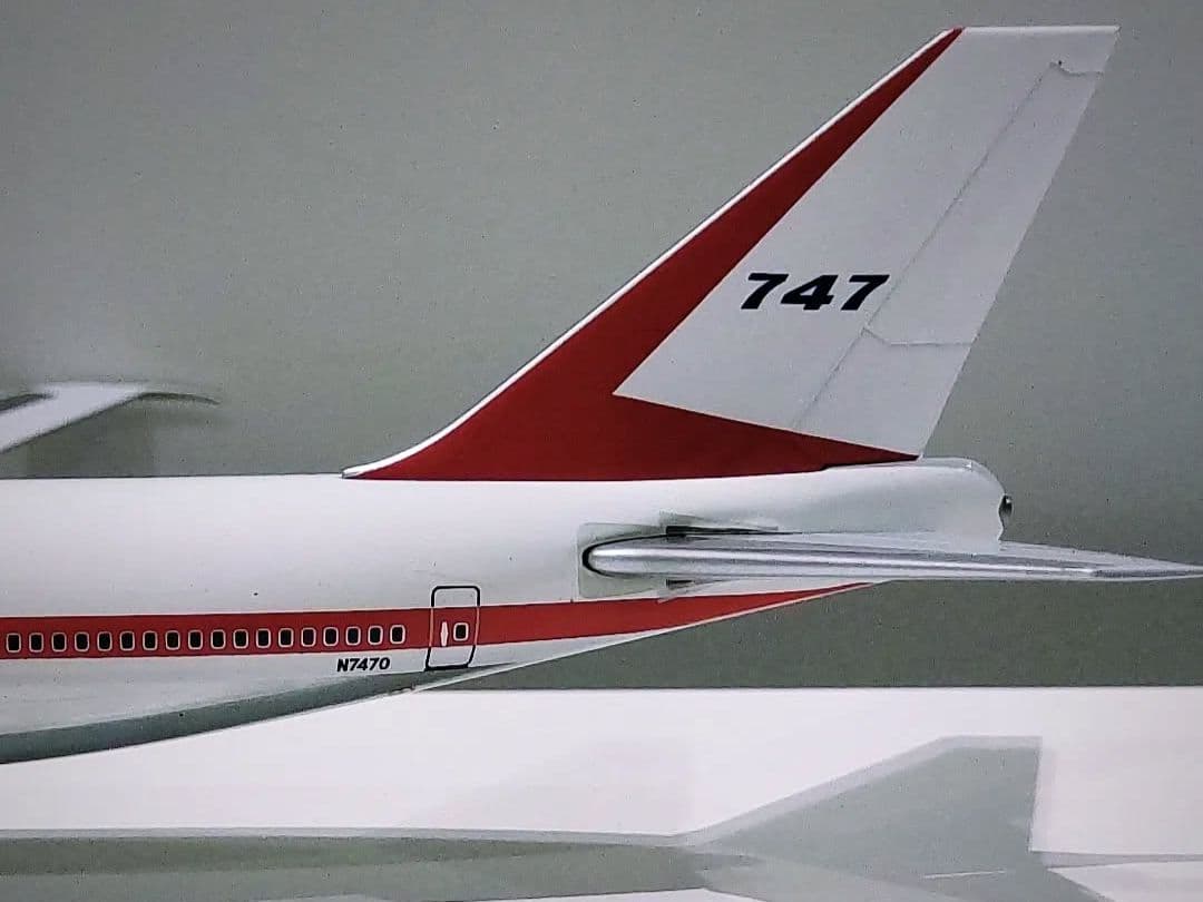 Boeing 747 模型　1/400