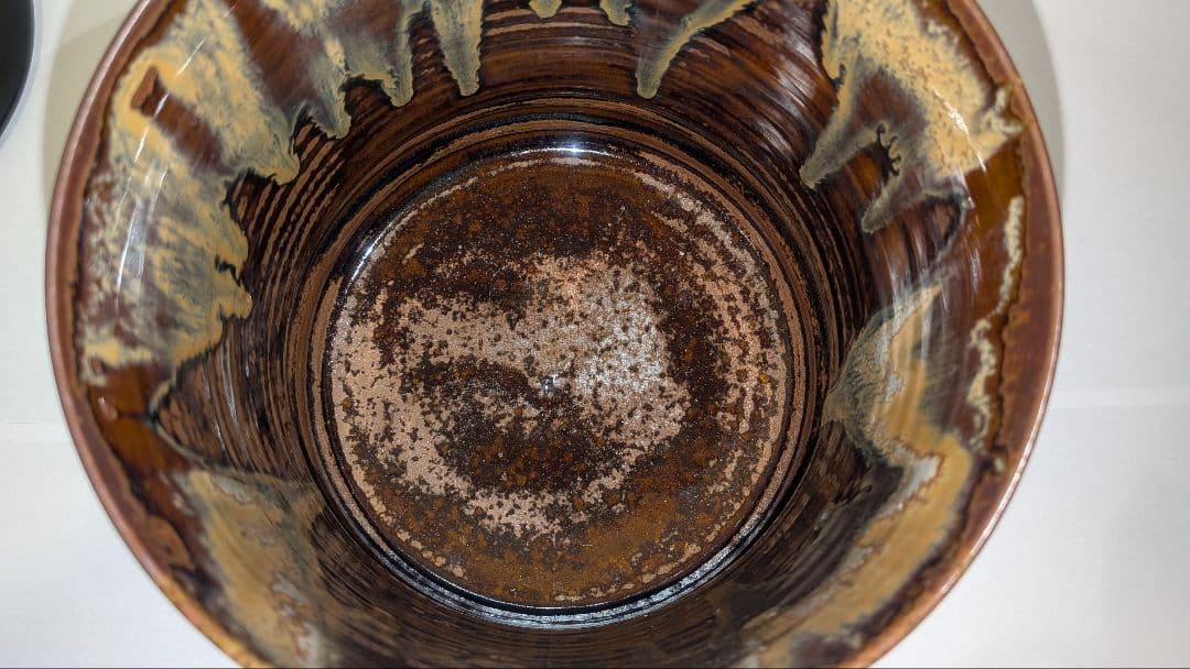 『鬼丸碧山』高取焼　水指　雪山窯　茶道具　共箱共布