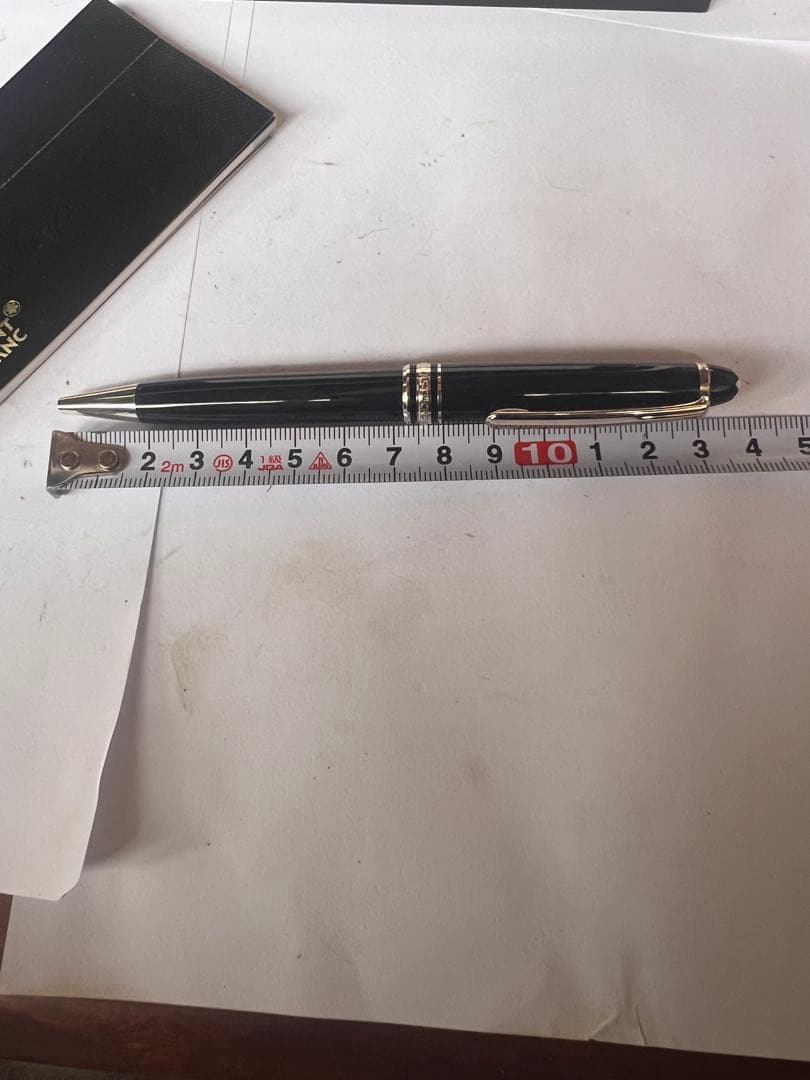 MONT BLANC 黒 ボールペン 本体 専用ケース付き　美品