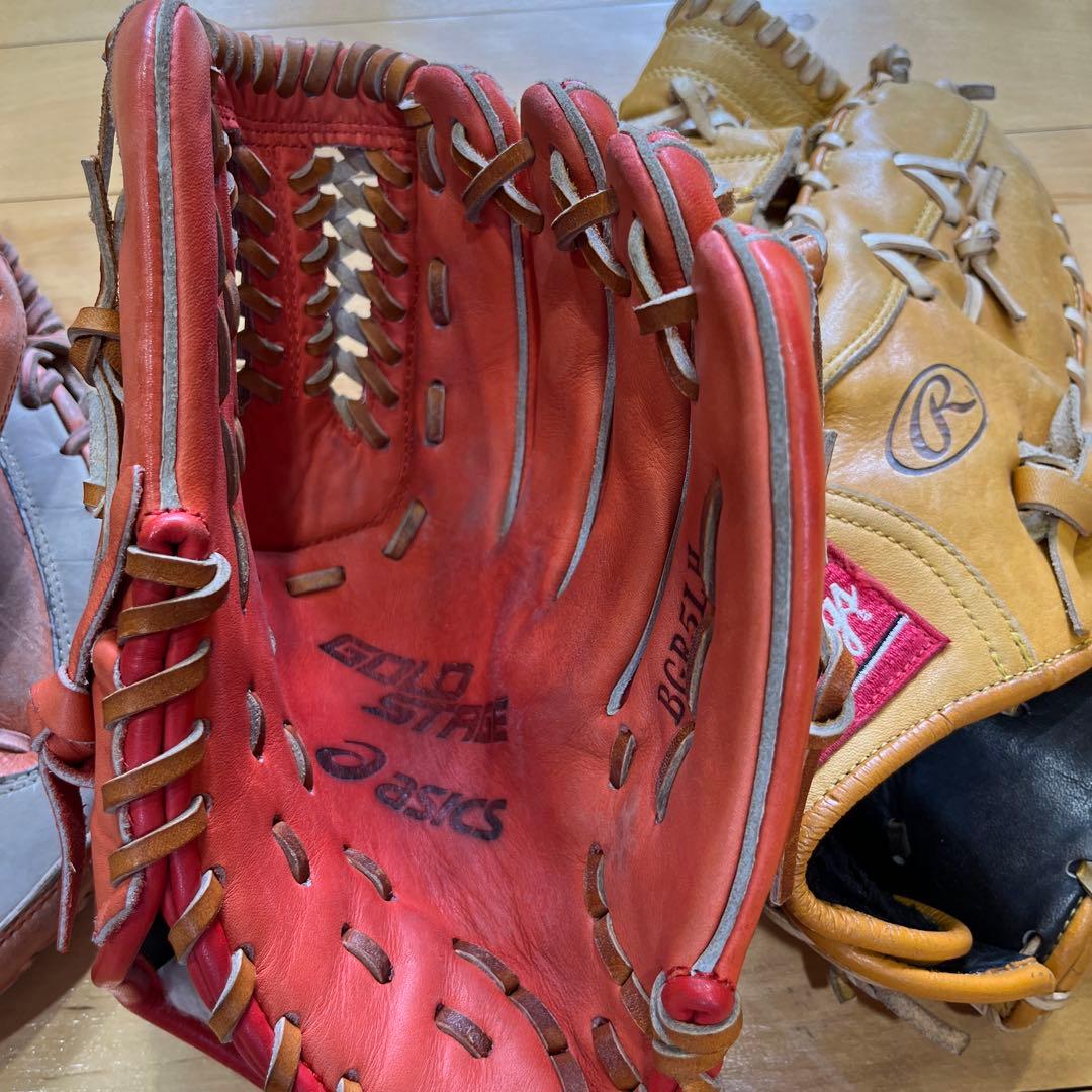 【セット売り】一般軟式野球用グローブ