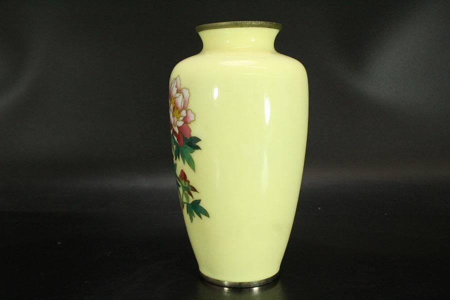 七宝焼 花瓶(ZE710)