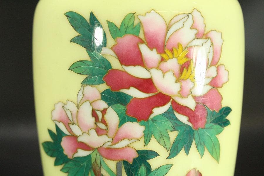 七宝焼 花瓶(ZE710)