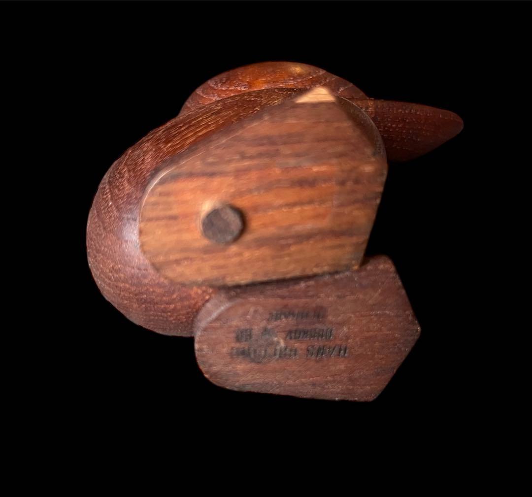 デンマーク製オリジナル/Hans Bolling ダックリング（親子セット） 木