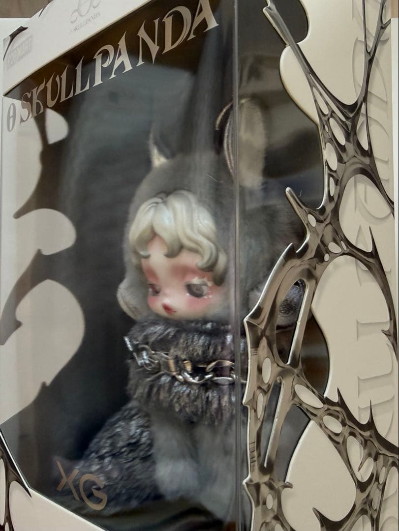 【正規品】 POPMART XG スカルパンダ ぬいぐるみペンダント