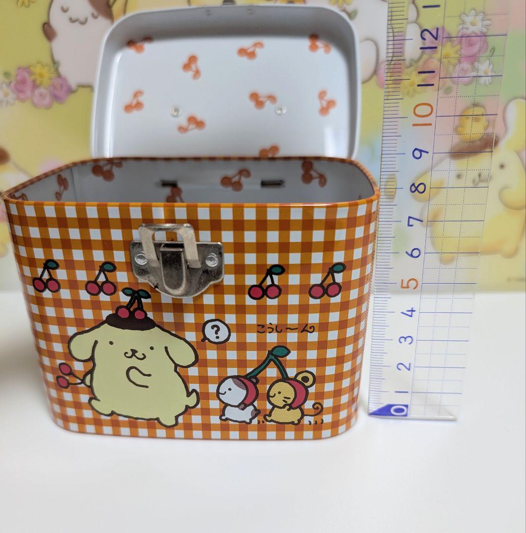 ポムポムプリン　ミニトランク缶　ミニ缶