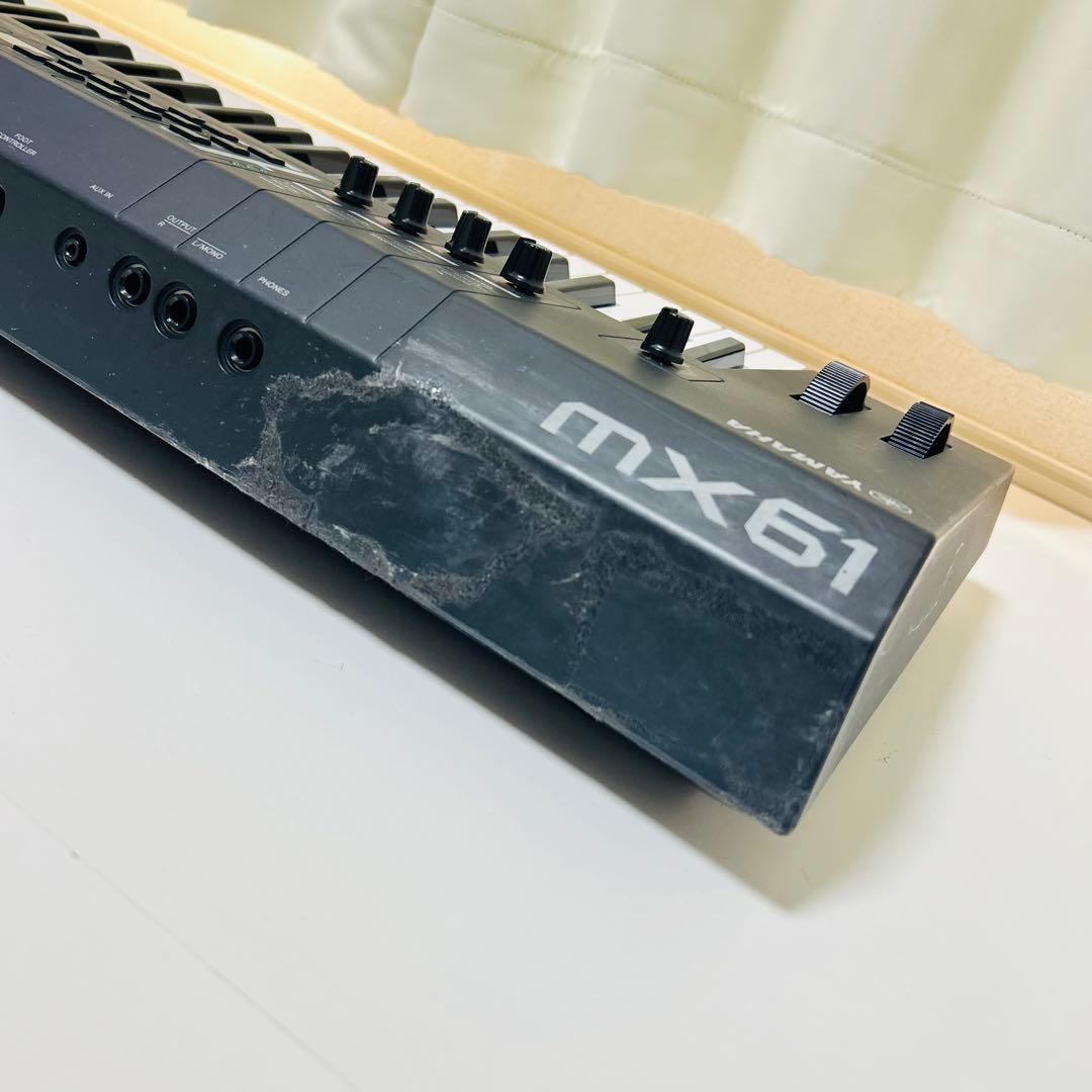 【美品】YAMAHA シンセサイザー MX61 BK 61鍵盤 YAMAHA