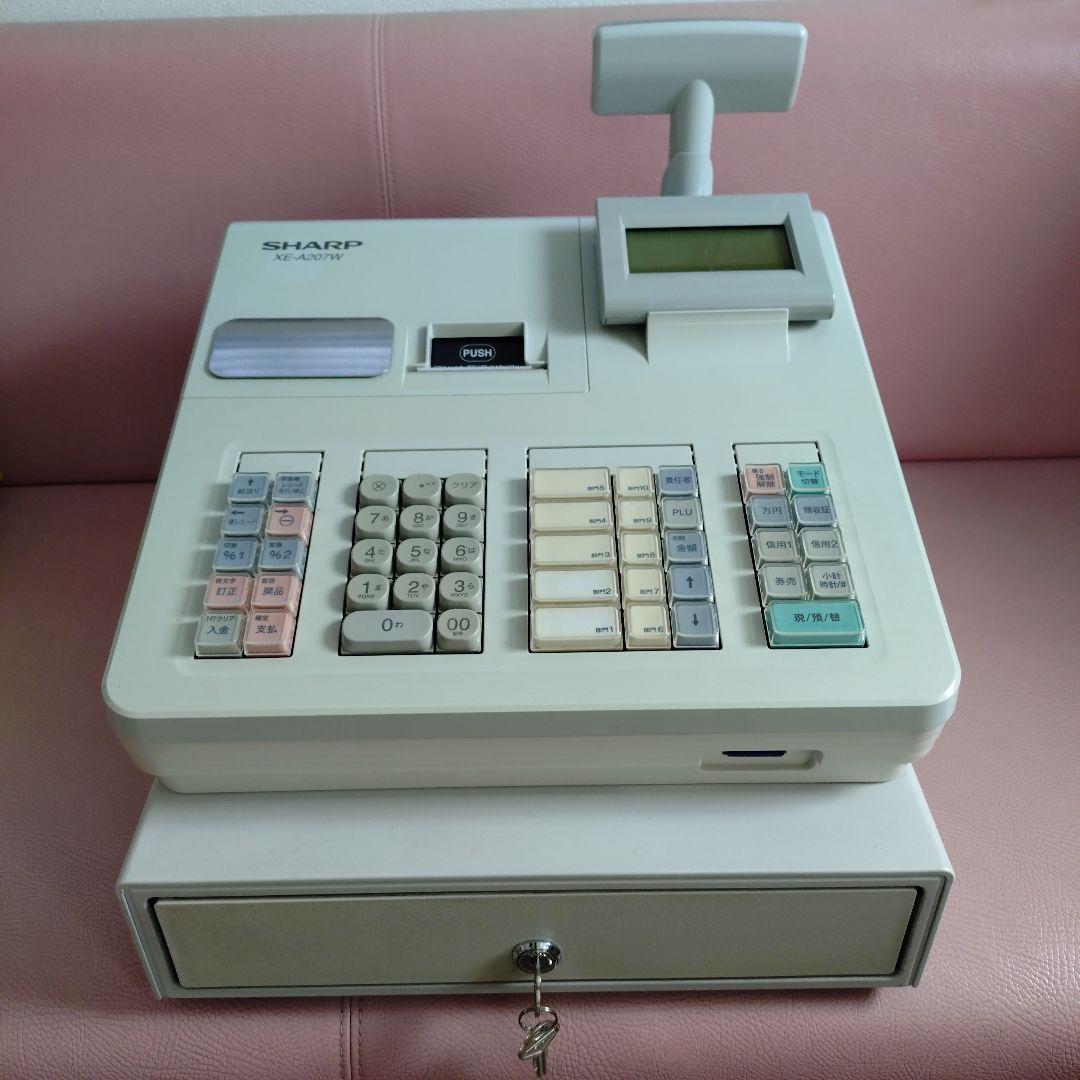 SHARP レジスター XE-A207W