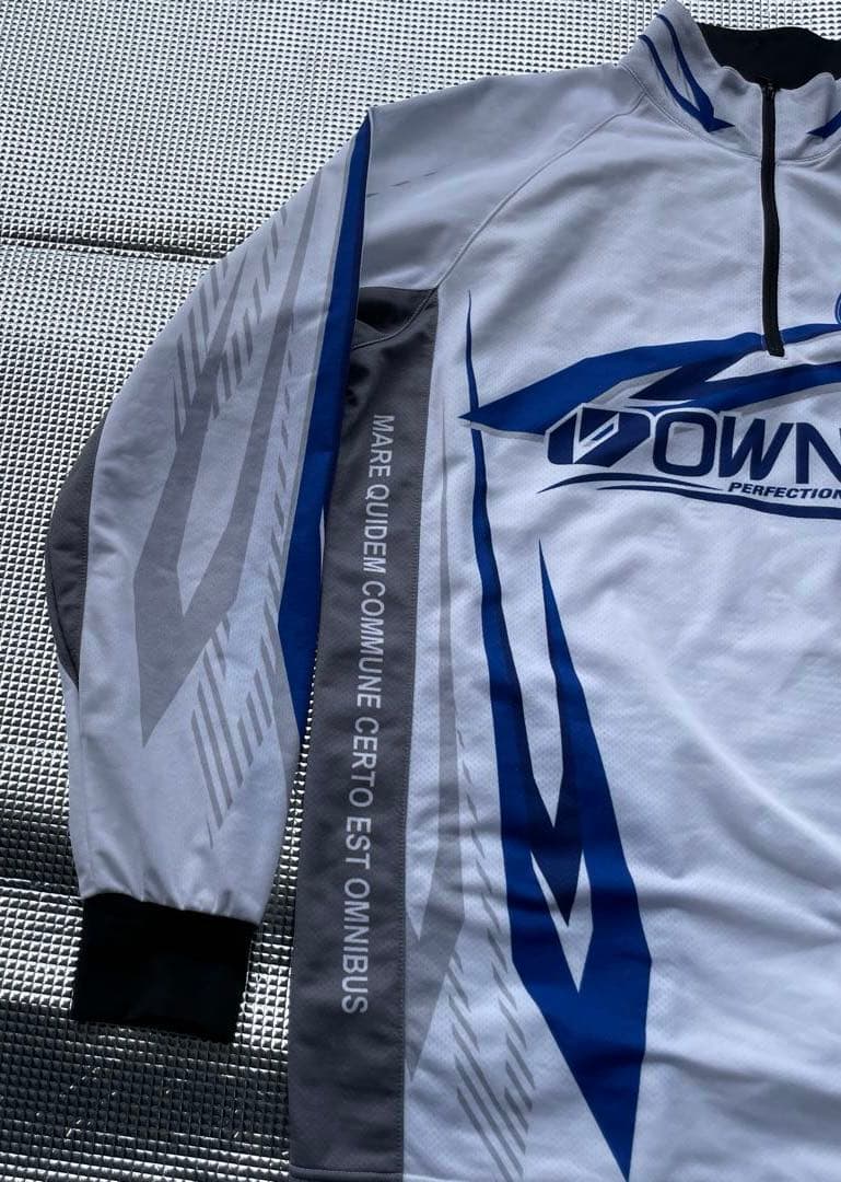 オーナー OWNER ハーフジップ　長袖ウェア　鮎 シャツ サイズL