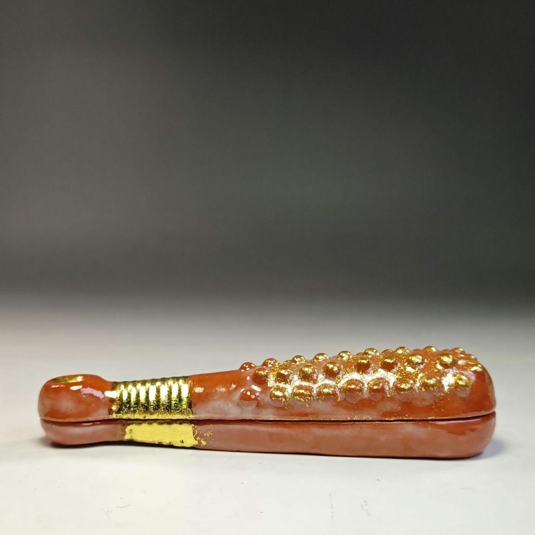 イ789 香合『川崎和楽作』『鬼の忘れ形見　香合　共箱』茶道具