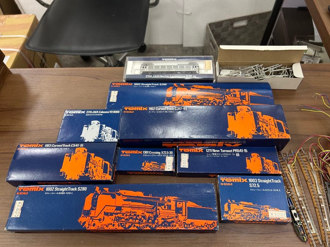 TOMIX 箱記載 2114 国鉄EF81形電気機関車/車両記載 2114