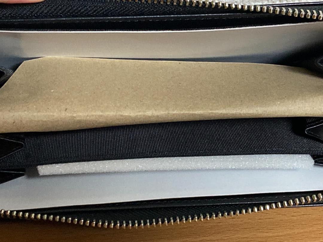 ナダヤ サンリオキャラクターズ 長財布 クロミ 牛革製 ブラック タグ付き未使用