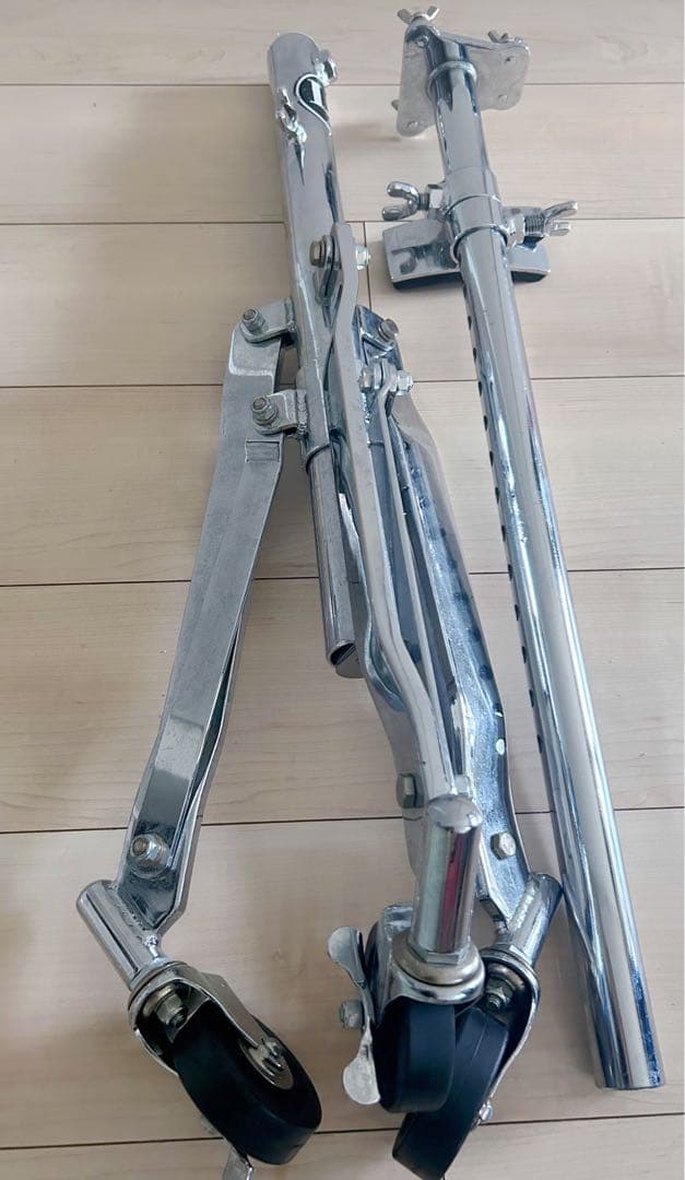 キャスター付きLP290B ダブルコンガスタンド